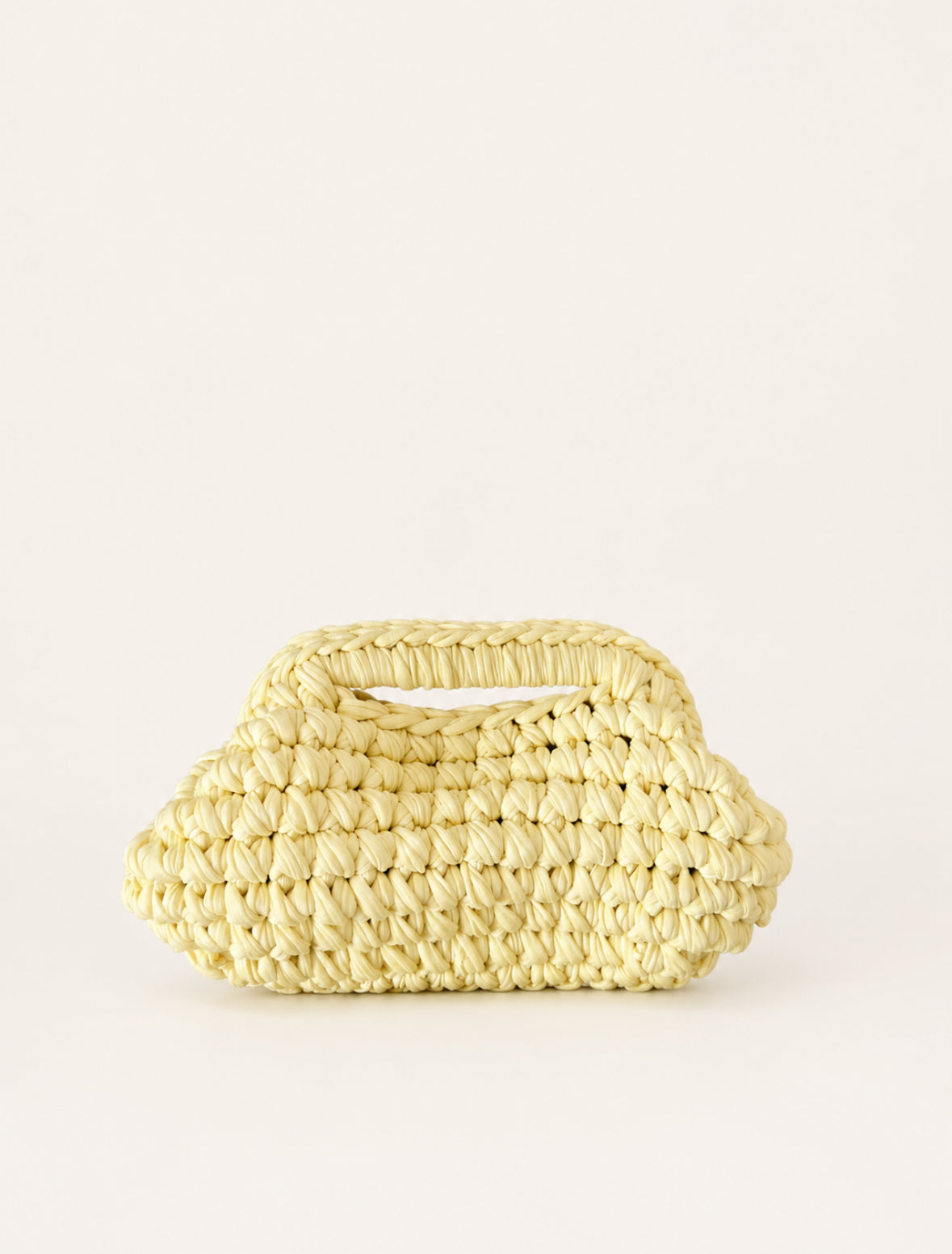 Butter yellow clutch
